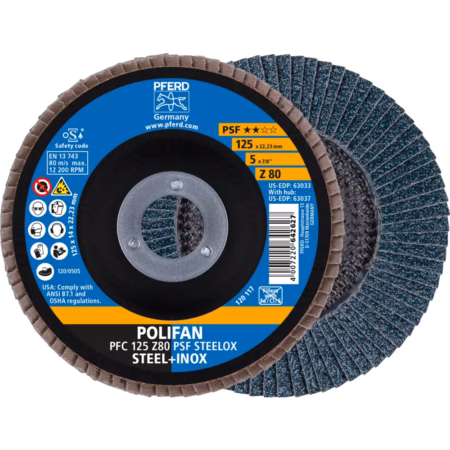 LAMELLRONDEL PFC 125 Z 80 PSF 10 frp