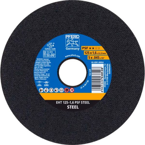 KAPSKIVOR EHT 125-1,6 A46 P PSF 25 St