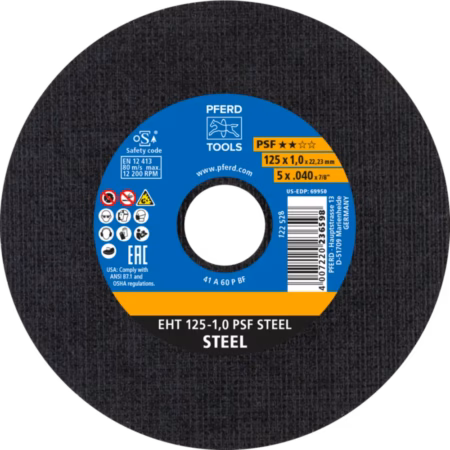 KAPSKIVOR EHT 125-1,0 A60 P PSF 25P